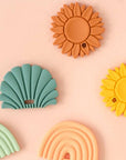 OB Designs Silicone Shell Teether | Ocean