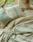 Indaba Lagoon Linen Pillow
