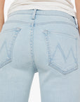 MOTHER Denim The Mid Rise Rambler Zip Ankle