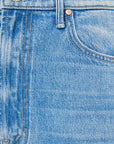 MOTHER Denim The Half-Pipe Ankle Cuff Fray