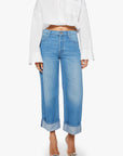 MOTHER Denim The Smoothie Crop Cuff