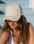 Pastel Yellow Terry Trucker Hat