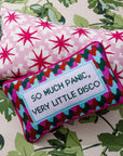 Furbish Studio Panic at the Disco Needlepoint Pillow