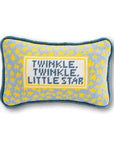 Furbish Studio Twinkle Twinkle Needlepoint Pillow