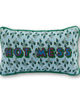 Furbish Studio Hot Mess Needlepoint Pillow