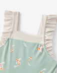 Milkbarn Ruffle Square Neck Swimsuit