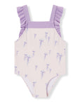 Milkbarn Ruffle Square Neck Swimsuit