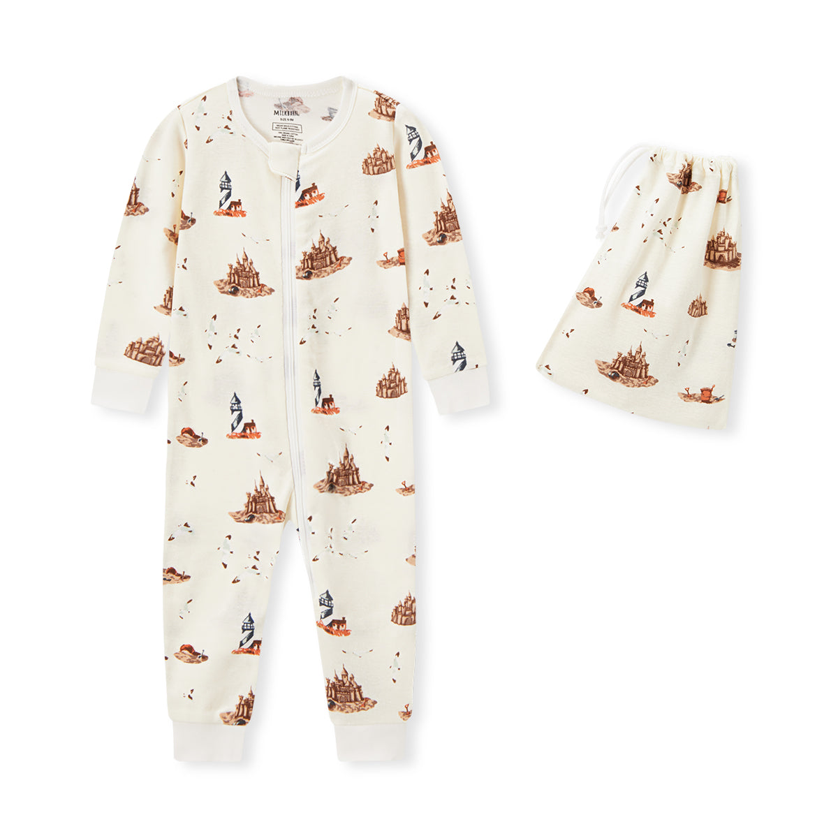 Milkbarn Zipper Pajama