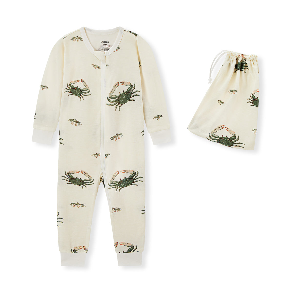 Milkbarn Zipper Pajama