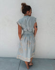 Greek Archaic Kori Wrap Dress