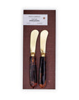 Two's Company Tortoise Cheese Spreaders