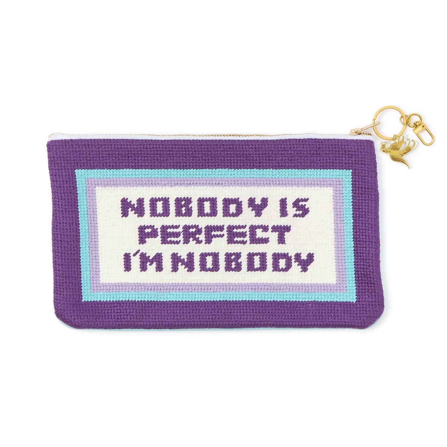 Two's Company Nobody is Perfect Pouch