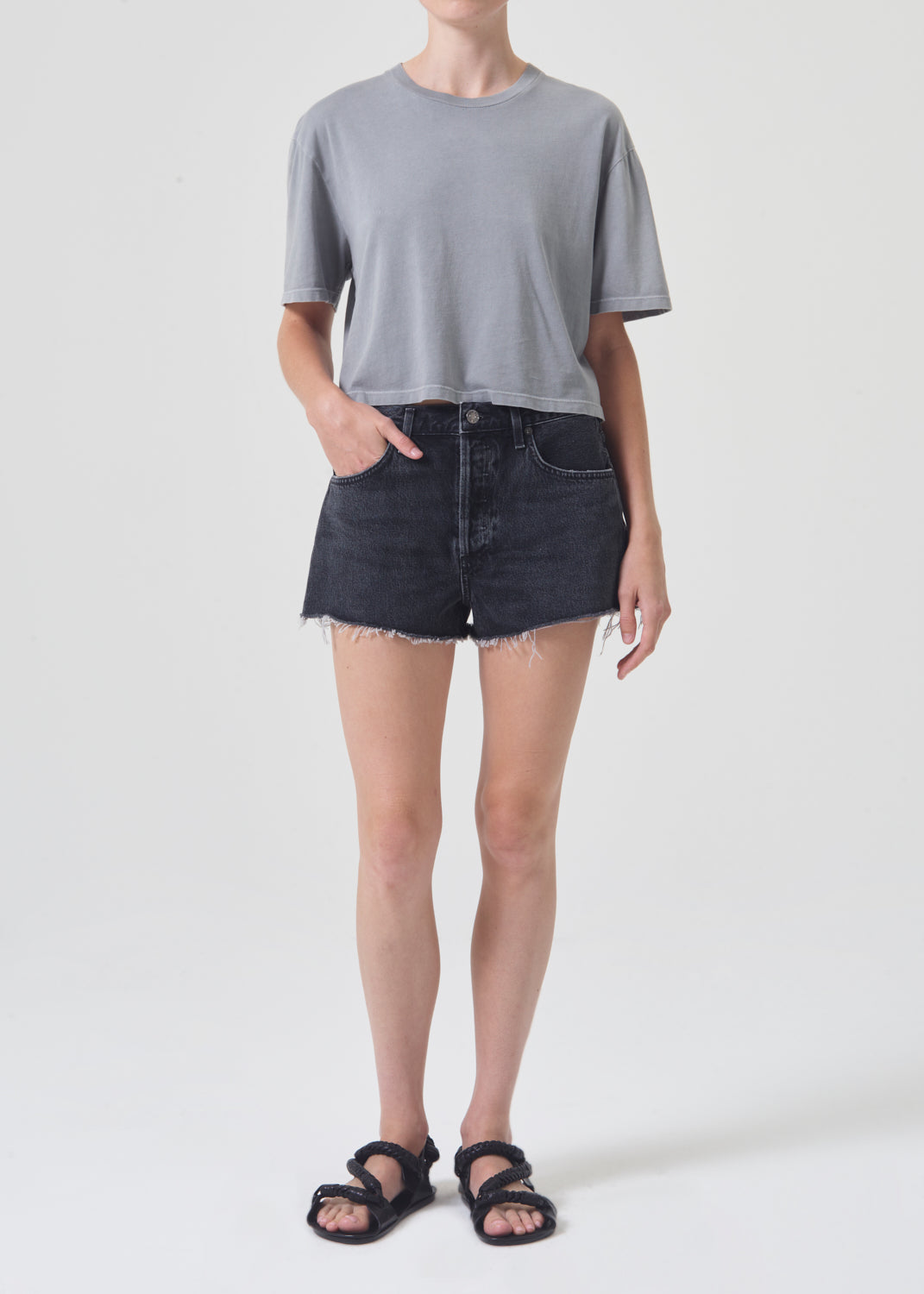 AGOLDE Parker Vintage Cut Off Short