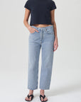 AGOLDE 90's Crop Mid Rise Straight