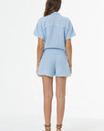 Young, Fabulous & Broke Felix Raw Edge Romper