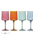 Creative Co-Op Stemmed Wine Glass