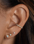 Social Anarchy Micro Diamond Ear Cuff