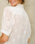M.A.B.E Frani Embroidered Top