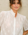 M.A.B.E Frani Embroidered Top