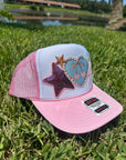 7 Better Days Cherry Heart Trucker Hat