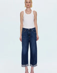 Pistola Kacey Mid Rise Cuffed Boyfriend Jeans