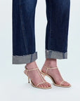Pistola Kacey Mid Rise Cuffed Boyfriend Jeans
