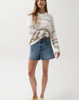 Pistola Kennedy Relaxed Mid Rise Cut Off