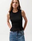 Pistola Phoebe Smocked Tank
