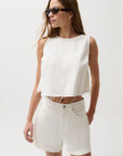 Pistola Rue Cropped Swing Shirt