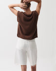 Pistola Beck Open Knit Cropped Sweater