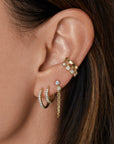 Social Anarchy Diamond Drip Ear Cuff
