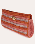 Gas Bijoux Uptown Raffia Clutch