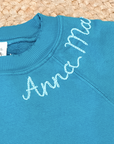 Anna Maria Sweatshirt - Teal/Sky