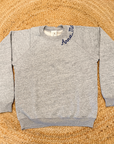Anna Maria Sweatshirt - Medium Grey/Blue