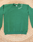 Anna Maria Sweatshirt - Green/Light Green