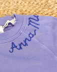 Anna Maria Sweatshirt - Lavender/Navy