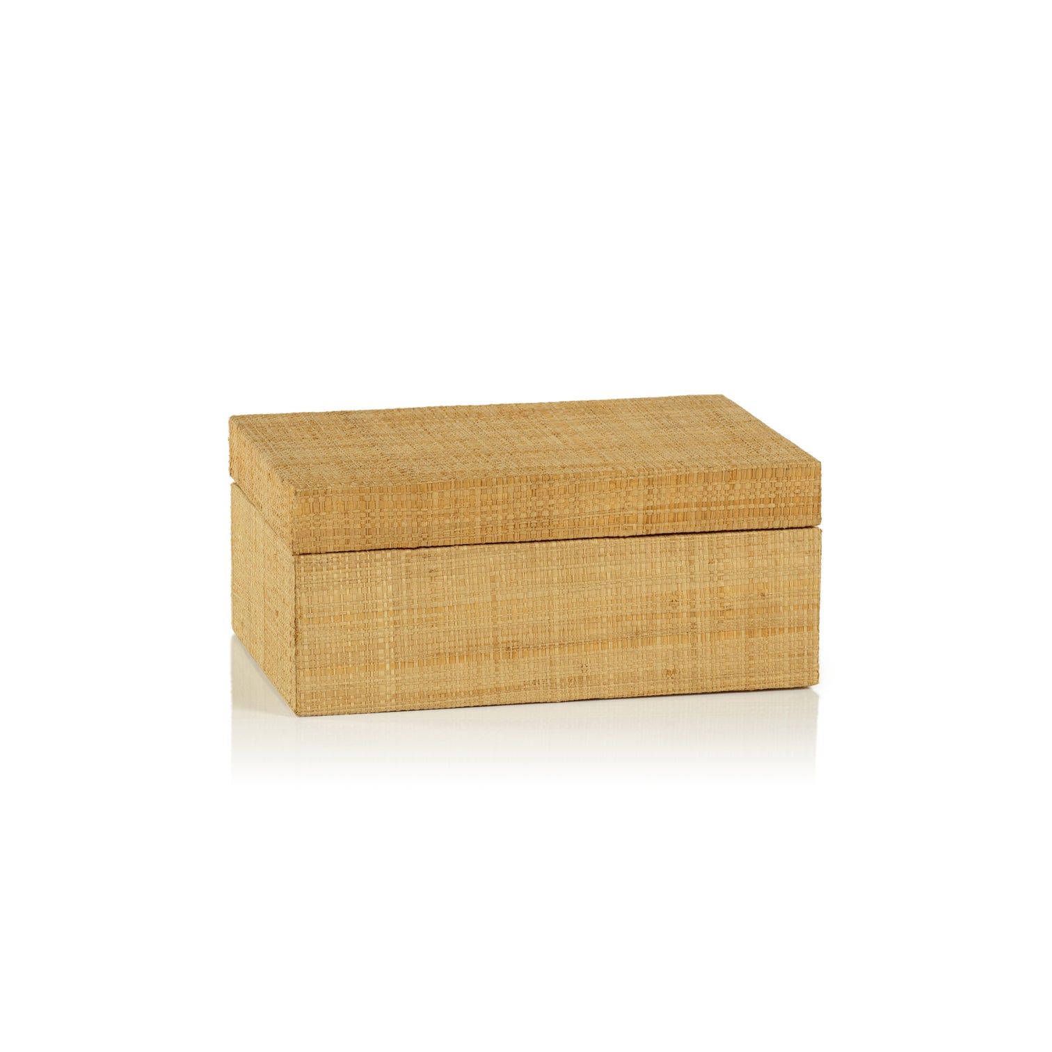 Zodax Bungalow Grasscloth Box