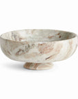 Josephine Footed Marble Bowl