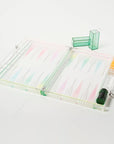 Ombre Lucite Backgammon Sherbert