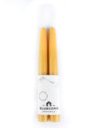 Bluecorn Hand-Dipped Beeswax Taper Candles