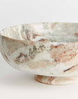 Josephine Footed Marble Bowl