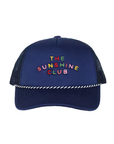 Rainbow Embroidered Sunshine Club Trucker Hat