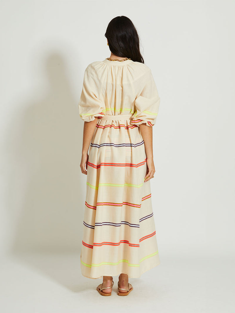 lemlem Makeda Button Up Dress