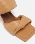 Alohas Twist Strap Camel