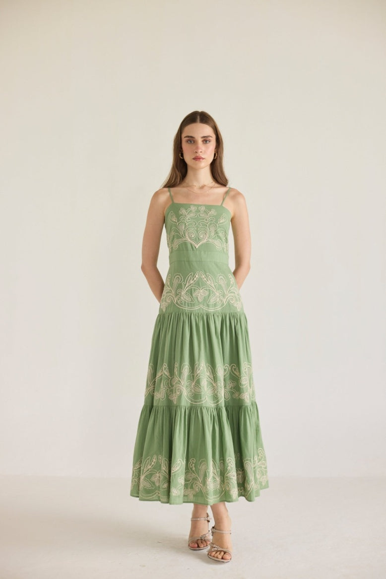 Calling June Maxi Dress