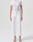 AGOLDE Kye Mid-Rise Straight Crop
