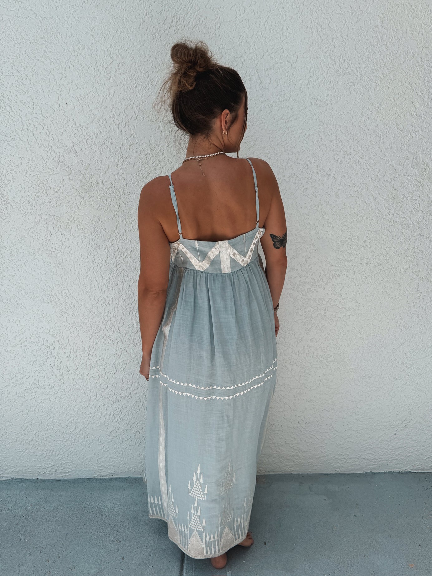 Greek Archaic Kori Maxi Roots Dress
