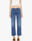MOTHER Denim The Newbie Ankle Fray
