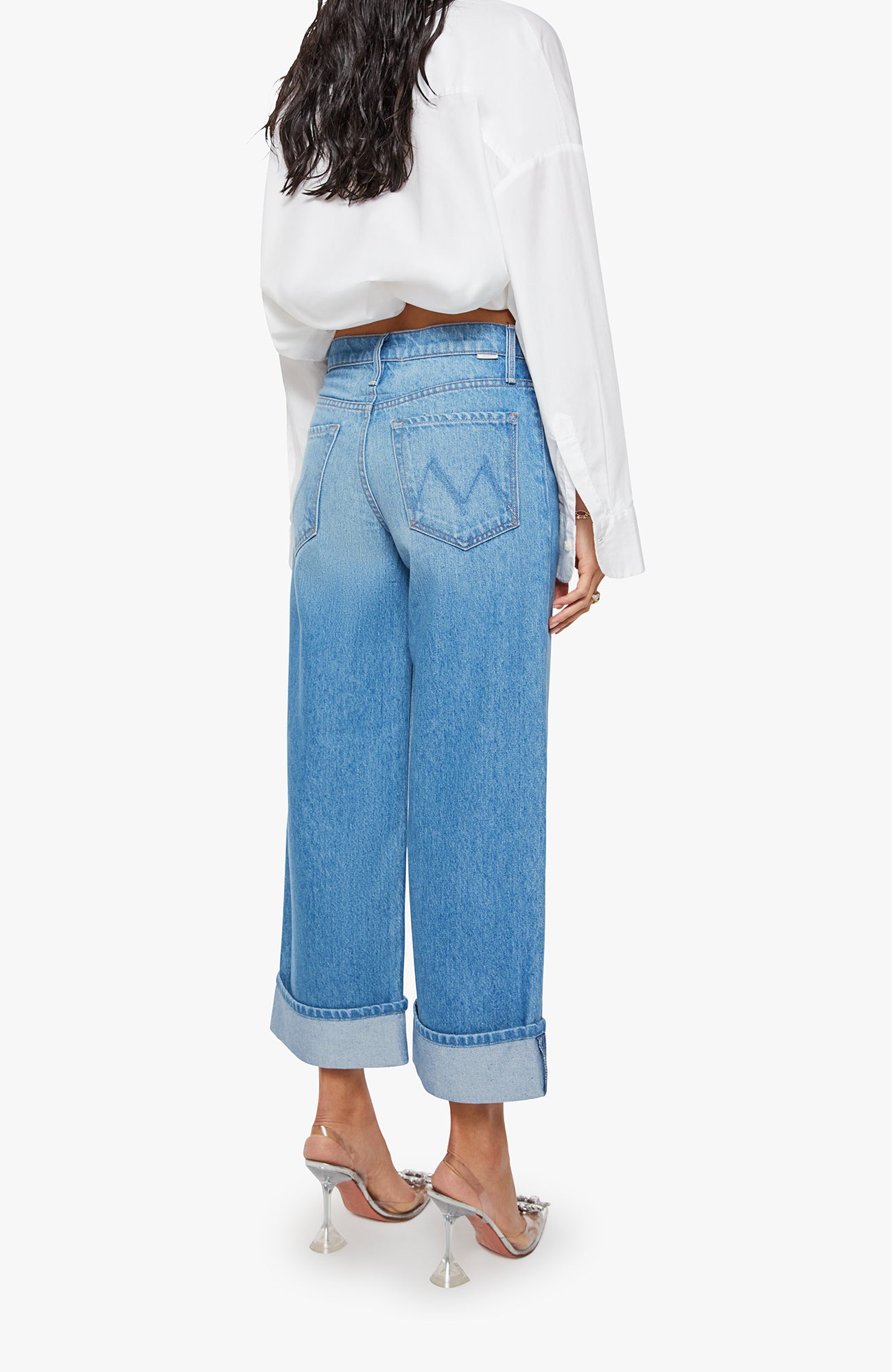MOTHER Denim The Smoothie Crop Cuff