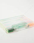 Ombre Lucite Backgammon Sherbert